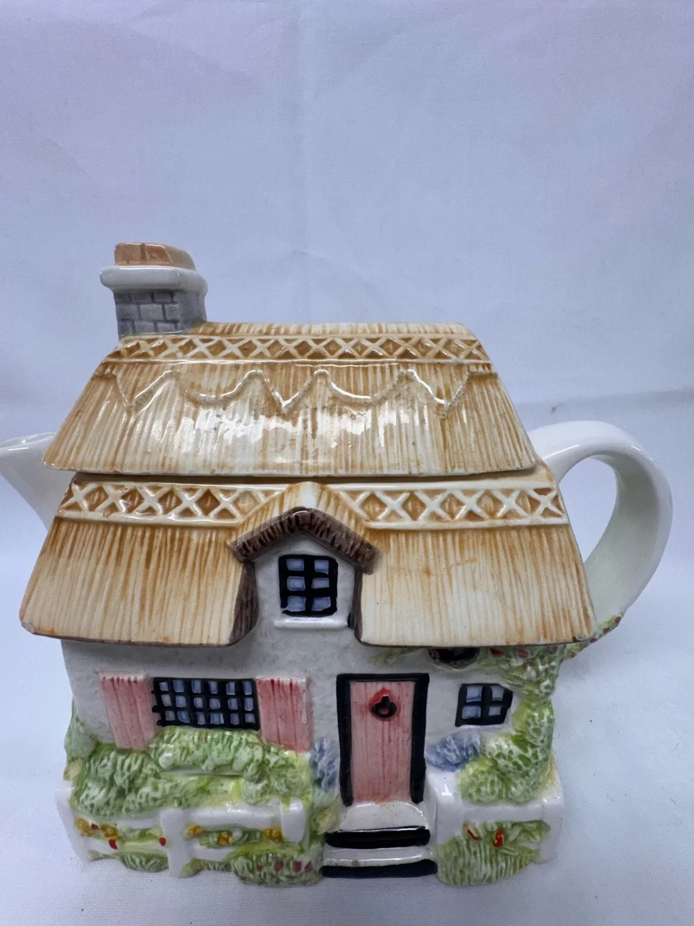 Ceramic House Tea Pot Cottagecore MSM